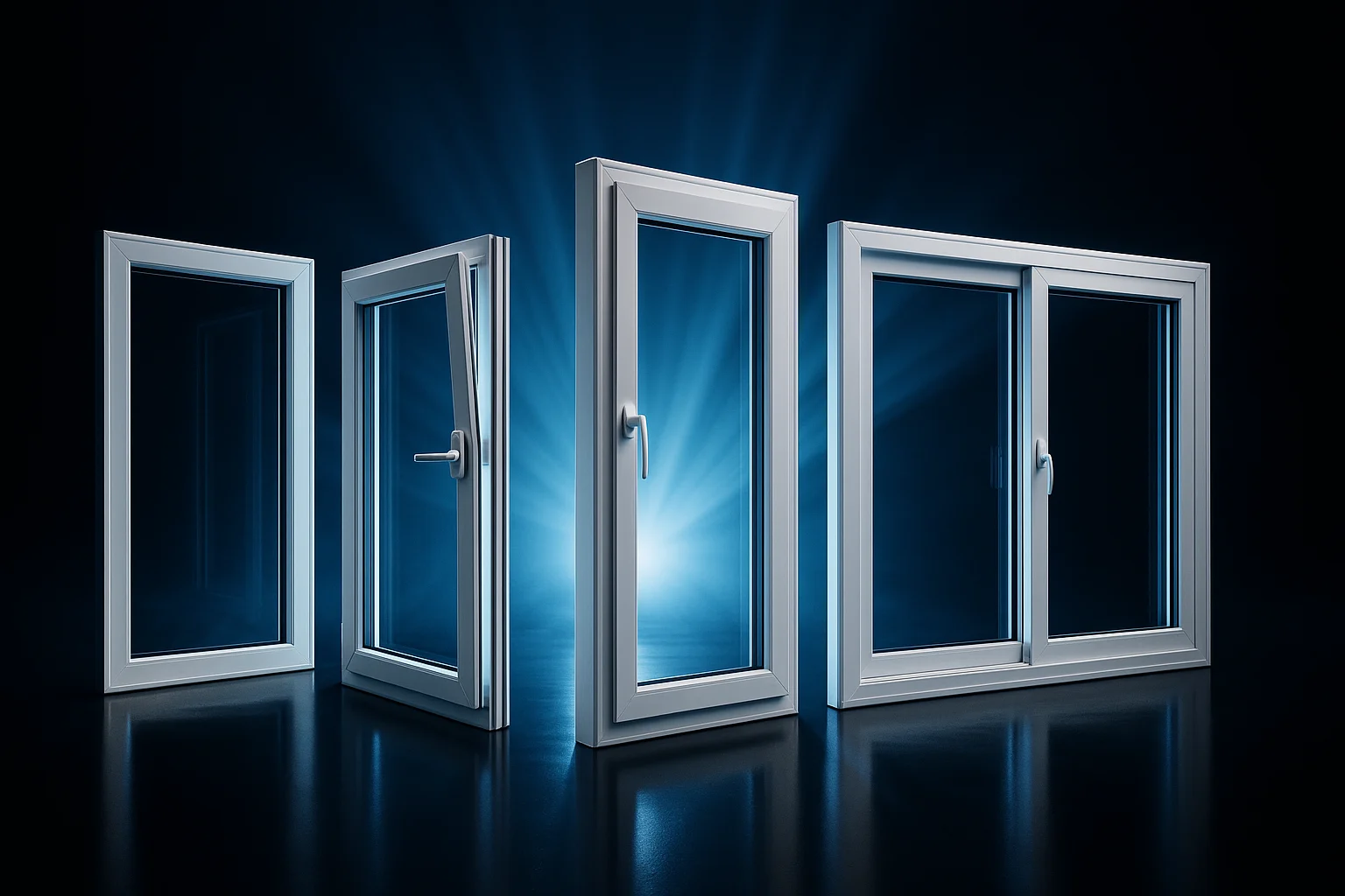 انواع پنجره upvc