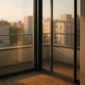 جام بالکنی و شیشه بالکن